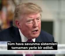 Trump'tan g&uuml;ndeme oturan s&ouml;zler: İsrail haritadan silinmişti