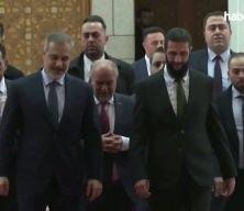 Bakan Fidan, Suriye Cumhurbaşkanı Şara tarafından kabul edildi