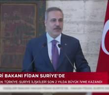 Bakan Hakan Fidan'dan krtik Şam ziyareti