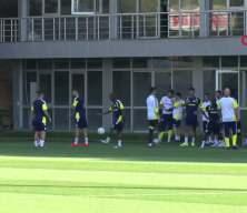 Fenerbah&ccedil;e'de Roma ma&ccedil;ı hazırlıkları s&uuml;r&uuml;yor