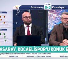 Galatasaray ile Kocaelispor karşı karşıya geliyor