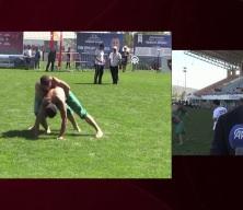 G&uuml;reş Federasyonu Başkanı Taha Akg&uuml;l hedefi &ouml;yle bir koydu ki! "Madalyaları toplamak istiyoruz"