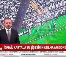 İsmail Kartal&rsquo;a şişe atan taraftar hakkında karar! 6222&rsquo;den men edildi