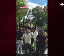 Litvanya'da cami &ouml;n&uuml;nde al&ccedil;ak "domuz başı" provokasyonu!