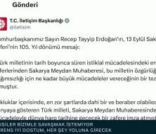 Sakarya Meydan Muharebesi'nin 105. yılı: Cumhurbaşkanı Erdoğan'dan net mesaj