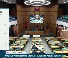 &Uuml;sk&uuml;dar Belediyesi'nde başkanvekili se&ccedil;imi 2.turu yapıldı