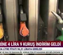 Motorine 4 lira indirim geldi