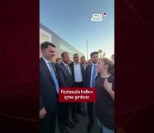 "Soframıza kadar geldiniz..." Depremzede vatandaşın s&ouml;zleri Bakan Kurum'u duygulandırdı!