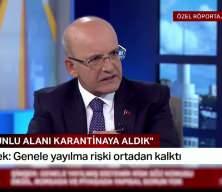 Bakan Mehmet Şimşek "Alınan tedbirler yeterli" dedi