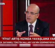 Bakan Mehmet Şimşek dezenflasyon ile m&uuml;cadelede kararlılık mesajı