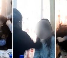 Balıkesir'de kan donduran akran şiddeti K&uuml;&ccedil;&uuml;k kıza zorla kendini tokatlattılar
