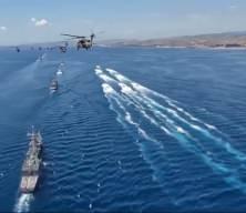 T&uuml;rkiye'den 100 gemi ile g&ouml;vde g&ouml;sterisi