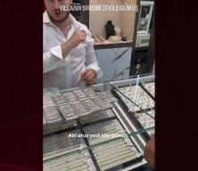 14 yıldır biriktirdiği 37 kilogram g&uuml;m&uuml;ş&uuml; bozdurdu eline servet ge&ccedil;ti!