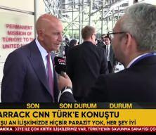 ABD B&uuml;y&uuml;kel&ccedil;isi Barrack'tan S-400 ve T&uuml;rkiye mesajı: İlişkimizde hi&ccedil;bir parazit yok