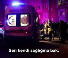 Aile kavgasında yaralandı, sağlık g&ouml;revlisine "Ben &ouml;l&uuml;yor muyum?" diye sordu
