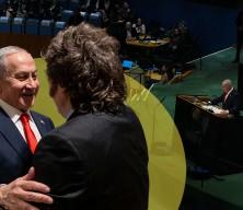 Arjantin Devlet Başkanı Milei, BM'de yuhalanan Netanyahu'ya sarıldı: Tarihin en b&uuml;y&uuml;k liderlerindensin