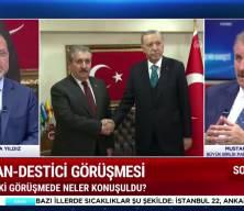 BBP Lideri Destici Cumhurbaşkanı Erdoğan'ı ziyaret etti