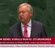 BM Genel Kurulu'nda tarihi anlar: Guterres'in veda niteliğindeki konuşmasıyla dev zirve başladı!