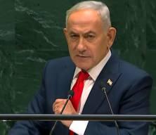 BM K&uuml;rs&uuml;s&uuml;nde yuhalanan Netanyahu'dan T&uuml;rkiye ve Cumhurbaşkanı Erdoğan i&ccedil;in k&uuml;stah s&ouml;zler