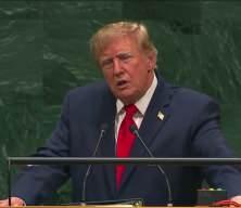 Trump konuşurken K&uuml;ba heyeti salonu terk etti