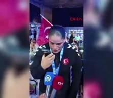 Cumhurbaşkanı Erdoğan, Avrupa Boks Şampiyonu Havvanur Keth&uuml;da'yı kutladı