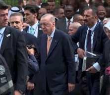 Cumhurbaşkanı Recep Tayyip Erdoğan'dan ABD'de baş d&ouml;nd&uuml;ren siyasi trafik