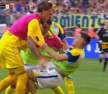 Dİ Maria Fernando Muslera'yı fena avladı
