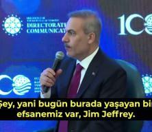 Bakan Fidan'dan İngiliz sunucunun kışkırtıcı sorusuna net cevap: Hen&uuml;z yeni başladık!