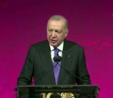Erdoğan: T&uuml;rkiye yaptığı atılım ve hamlelerle savunma sanayinde d&uuml;nya &ouml;l&ccedil;eğinde rağbet g&ouml;ren bir akt&ouml;r haline gelmiştir