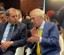 Galatasaray başkanı &Ouml;zbek'ten Aziz Yıldırım sorusuna &ccedil;arpıcı cevap