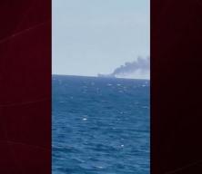 Mikonos a&ccedil;ıklarında kargo gemisinde yangın: 29 kişi tahliye edildi
