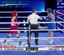 Milli sporcu Hatice Akbaş, Avrupa şampiyonu oldu