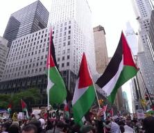 Netanyahu&rsquo;nun BM konuşmasına New York&rsquo;ta protesto