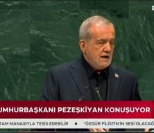  Pezeşkiyan BM k&uuml;rs&uuml;s&uuml;nde: Başımızı eğmeyeceğiz