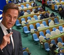 Rutte'den BM Genel Kurulunu terk eden &uuml;lkelere Netanyahu tepkisi