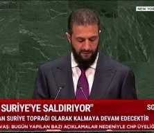 Şara BM k&uuml;rs&uuml;s&uuml;nde a&ccedil;ıklamalarda bulundu