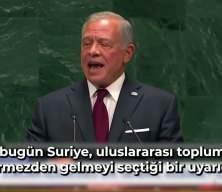 &Uuml;rd&uuml;n Kralı 2. Abdullah: "İsrail h&uuml;k&uuml;metinin yayılmacılığı b&ouml;lgesel tehdit haline geldi"