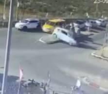 Batı Şeria'da ara&ccedil; &ccedil;arpması sonucu bir İsrail askeri ezilerek &ouml;ld&uuml;!