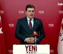 Yeni Parti S&ouml;zc&uuml;s&uuml; Emre, MYK g&uuml;ndemine ilişkin basın toplantısı d&uuml;zenledi