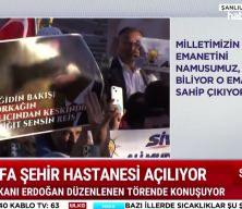 Başkan Erdoğan, Şanlıurfa Şehir Hastanesi a&ccedil;ılışında konuştu