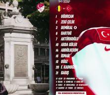 Bel&ccedil;ika-T&uuml;rkiye! İlk 11'ler belli oldu