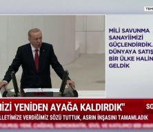 Cumhurbaşkanı Erdoğan, Meclis'te: Genel kurula hitap ediyor
