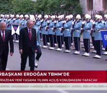 Cumhurbaşkanı Erdoğan TBMM'de