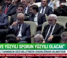 Cumhurbaşkanı Yardımcısı Cevdet Yılmaz'dan Sporun Devleri Buluşuyor &Ouml;d&uuml;l T&ouml;reni'nde &ouml;nemli a&ccedil;ıklamalar