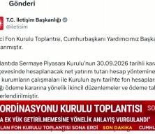 Fon Koordinasyon Kurulu toplantısı bitti: &Ouml;deme takvimi ele alındı!