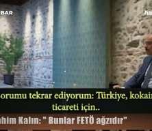 İbrahim Kalın, İsve&ccedil;li gazeteciye haddini b&ouml;yle bildirmişti: "Bunlar FET&Ouml; ağzıdır"
