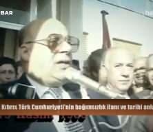 Kuzey Kıbrıs T&uuml;rk Cumhuriyeti'nin bağımsızlık ilanı ve tarihi anlar