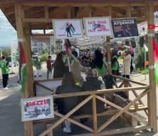 Tekirdağ'da 'Filistinli &Ccedil;ocuklar İ&ccedil;in &Ccedil;iz' etkinliği