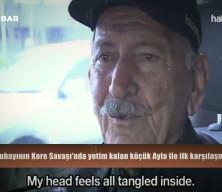 T&uuml;rk Subayının Kore Savaşı&rsquo;nda yetim kalan k&uuml;&ccedil;&uuml;k Ayla ile ilk karşılaşma anı!