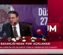 Adalet Bakanlığı'ndan &Ouml;zg&uuml;r &Ouml;zel'e fon iddialarına "Mesnetsiz bir iftira" dedi